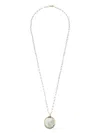 Mateo 14k Yellow-gold Mother-of-pearl Diamond Necklace In Multi