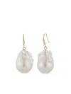 Mateo 14k Yellow Gold Pearl Earrings In ニュートラル