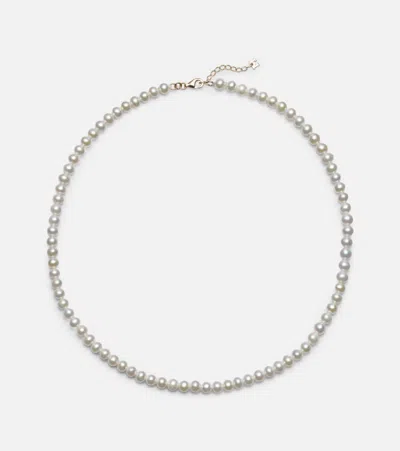 Mateo 14kt Gold Choker With Pearls In Yellow Gold