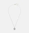 Mateo 14kt Gold Necklace With Topaz And Diamonds In Gold