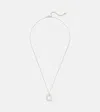 Mateo 14kt Gold Pendant Necklace With Mother-of-pearl In Metallic