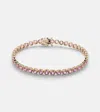 Mateo 14kt Gold Tennis Bracelet With Sapphires In Yellow Gold