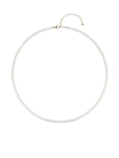 Mateo 14ct Gold Pearl Beaded Choker