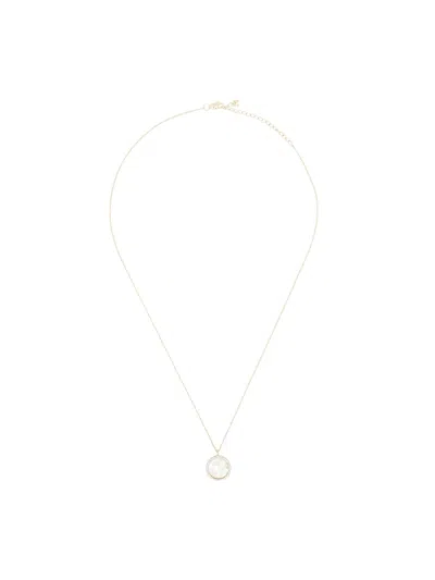 Mateo 14kt Yellow Gold A Initial Pendant Necklace