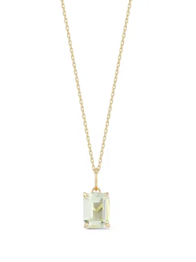 Mateo 14kt Yellow Gold Amethyst Pendant Necklace