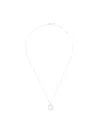 Mateo 14kt Yellow Gold C Pearl And Diamond Necklace In Metallic
