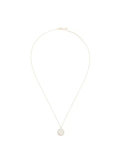 Mateo 14kt Yellow Gold E Pearl And Diamond Necklace
