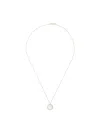 Mateo 14kt Yellow Gold C Pearl And Diamond Necklace In Yellow Gold