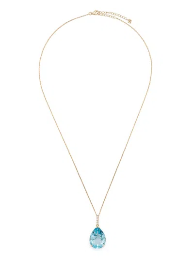 Mateo 14kt Yellow Gold Tear Drop Necklace