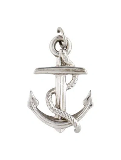 Pre-owned Mateo Anchor Pendant In Multi