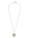 Mateo Diamond Donut Necklace In Gold