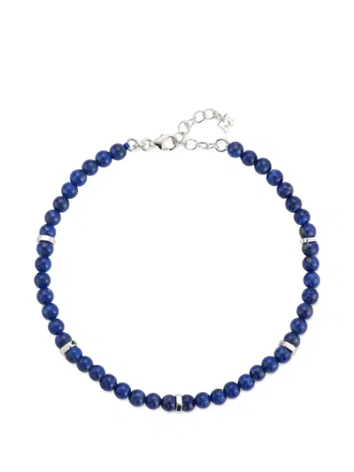 Mateo Hex Nut Lapis Bracelet In Blue
