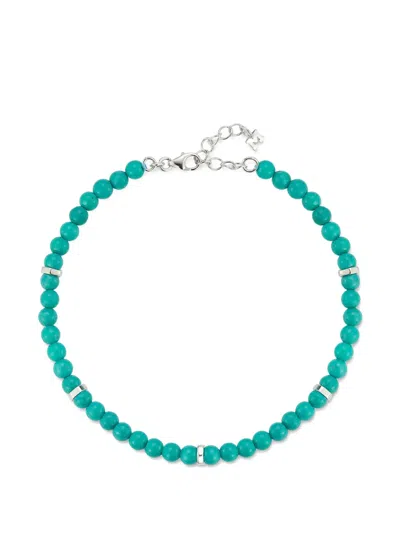 Mateo Hex Nut Turquoise Bracelet In Green