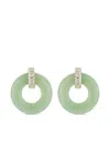 Mateo Hoop Earrings In Grün