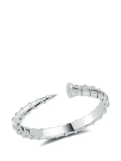 Mateo Screw Bracelet In Silver