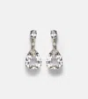 Mateo Sophia 14kt Gold Earrings With Topaz And Diamonds In Gold