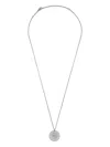 Mateo Stallion Coin Necklace In Silber