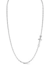 Mateo Sword Necklace In Silver