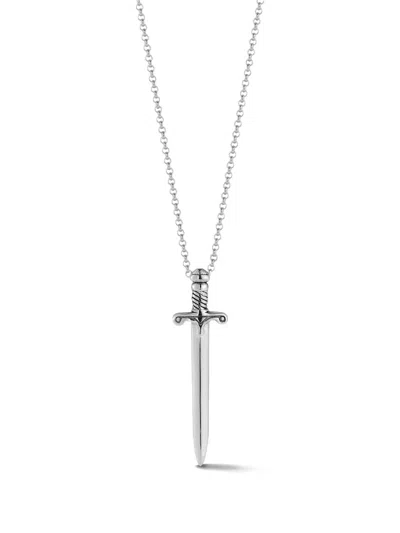 Mateo Sword-pendant Necklace In Metallic