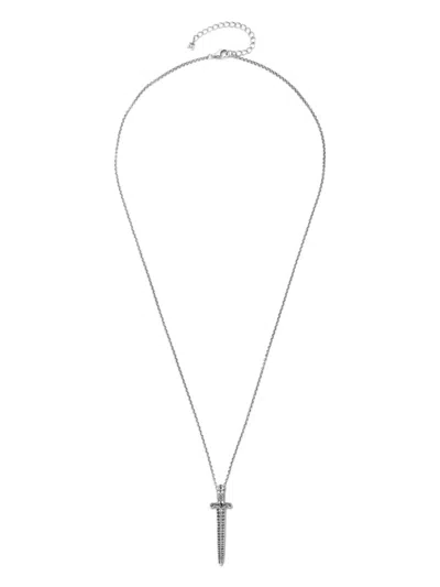Mateo Sword-pendant Necklace In Metallic