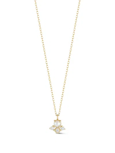 MATEO THE LITTLE THINGS PEARL AND DIAMOND NECKLACE