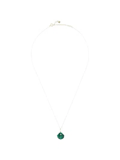 Mateo Venus Malachite Necklace In Purple