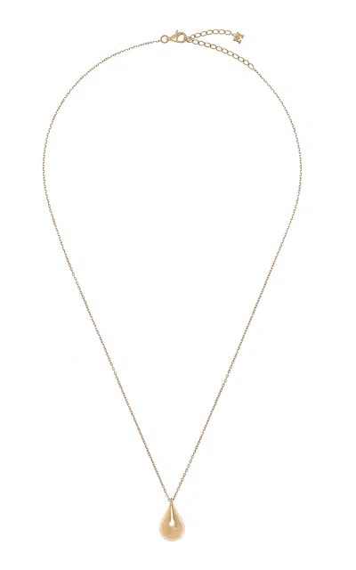 Mateo Water Droplet 14k Yellow Gold Necklace