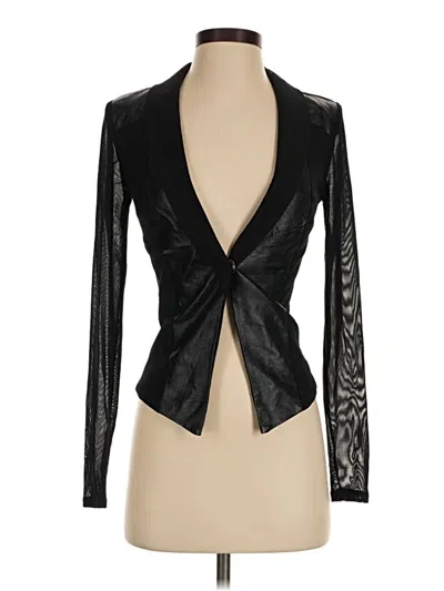 Pre-owned Material Girl Blazer Jacket In Black