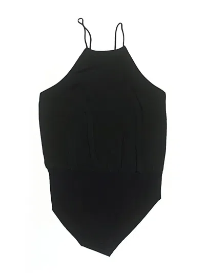 Pre-owned Material Girl Bodysuit In Black