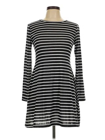 Pre-owned Material Girl Casual Dress In Black