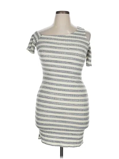 Pre-owned Material Girl Casual Dress In Gray