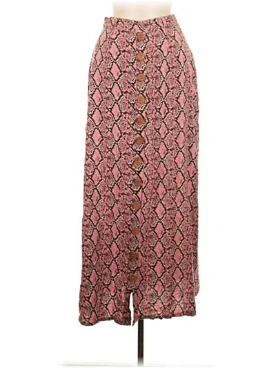 Pre-owned Material Girl Casual Skirt In Pink