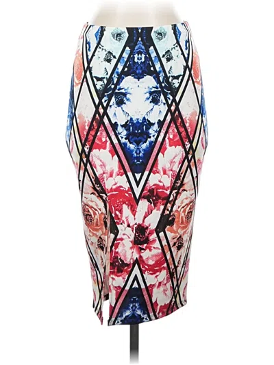 Pre-owned Material Girl Casual Skirt In Red