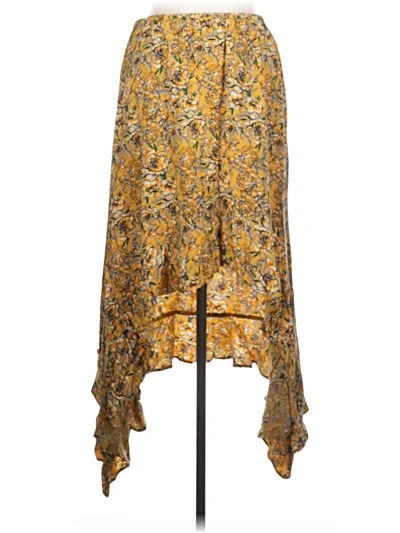 Pre-owned Material Girl Casual Skirt In Yellow