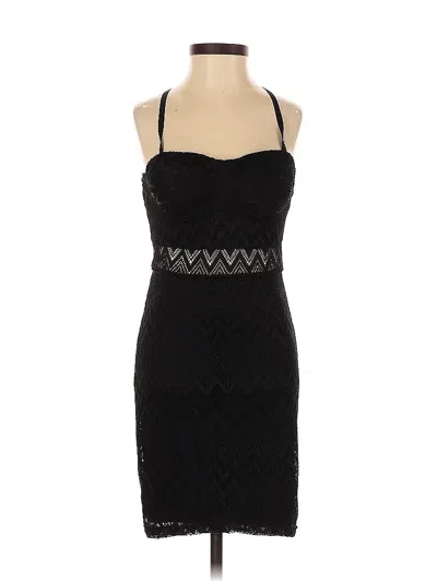 Pre-owned Material Girl Cocktail Dress In Black