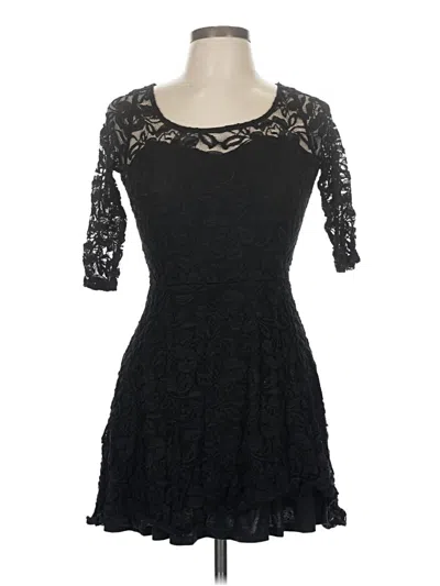 Pre-owned Material Girl Cocktail Dress In Black