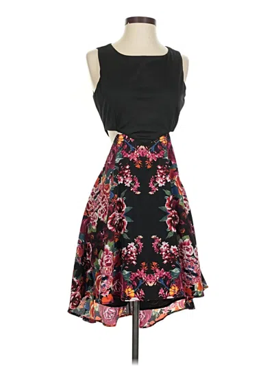Pre-owned Material Girl Cocktail Dress In Black