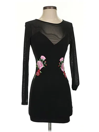 Pre-owned Material Girl Cocktail Dress In Black