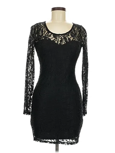 Pre-owned Material Girl Cocktail Dress In Black