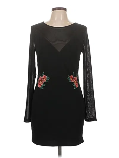 Pre-owned Material Girl Cocktail Dress In Black