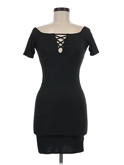 Pre-owned Material Girl Cocktail Dress In Black
