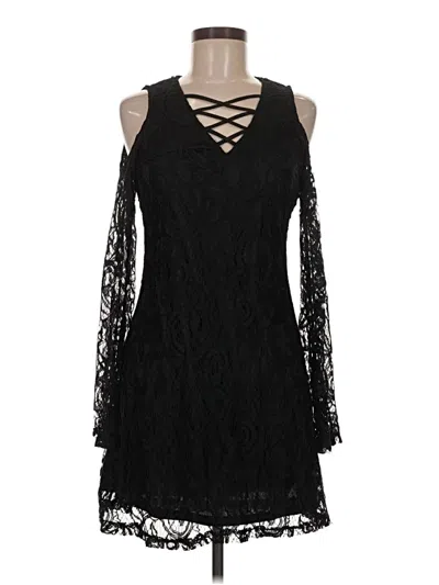 Pre-owned Material Girl Cocktail Dress In Black