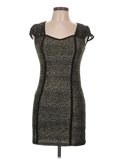 Pre-owned Material Girl Cocktail Dress In Black