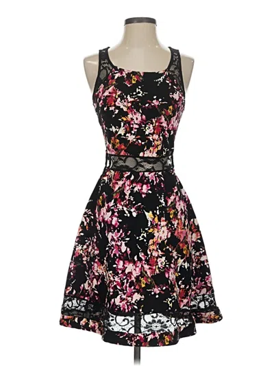 Pre-owned Material Girl Cocktail Dress In Black