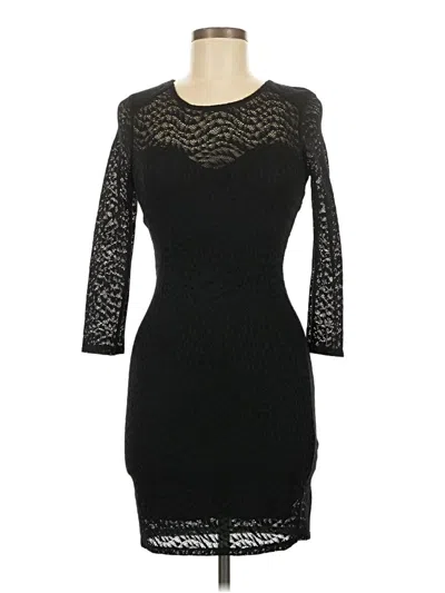 Pre-owned Material Girl Cocktail Dress In Black
