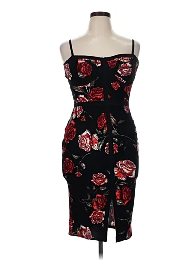 Pre-owned Material Girl Cocktail Dress In Black