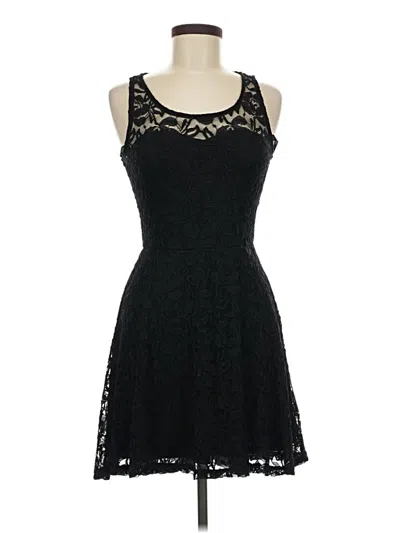 Pre-owned Material Girl Cocktail Dress In Black