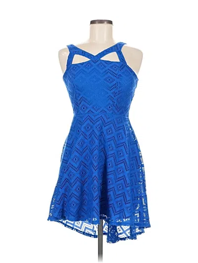 Pre-owned Material Girl Cocktail Dress In Blue
