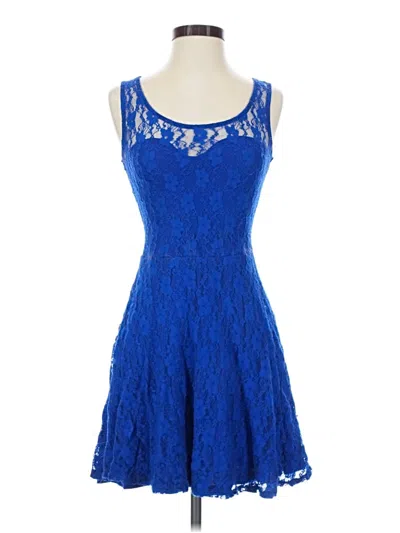 Pre-owned Material Girl Cocktail Dress In Blue