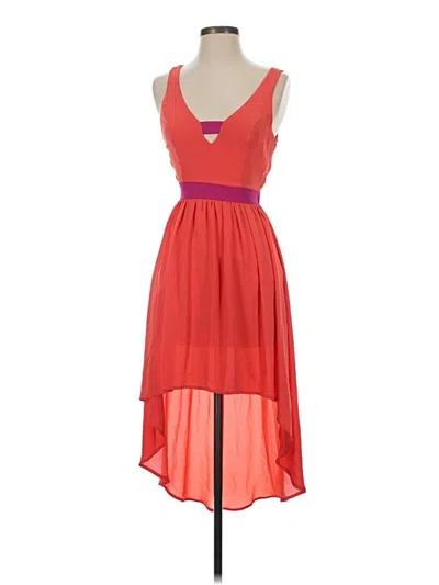 Pre-owned Material Girl Cocktail Dress In Orange